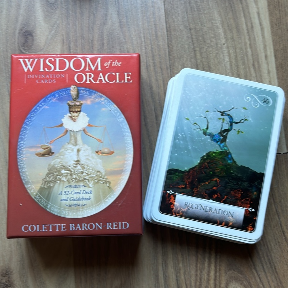 Colette Baron-Reid Wisdom of the Oracle 52 card deck and guidebook